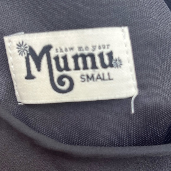 Show Me Your Mumu Martini Dress in Black Crisp Women's Size small - Picture 2 of 7